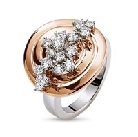 Anello Damiani Donna Sophia Loren in Oro bianco Diamante 0.89 Ct 20019433 - 20019433